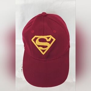 Superhero Flex Fit Cap - Red and Gold